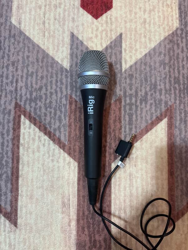 IK Multimedia iRig Mic Handheld Condenser for iOS 2011 - Present - Black image 1