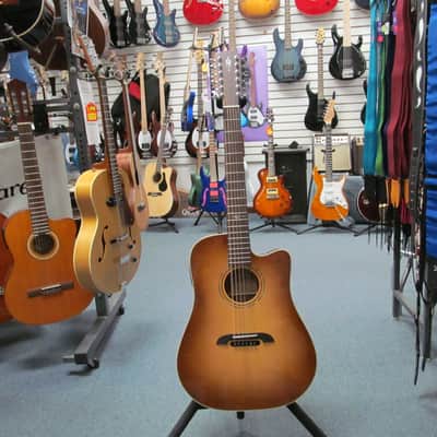 Alvarez Yairi DY70CE-12 Acoustic-electric Guitar - Shadowburst with Hard Case image 4