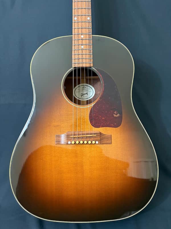 2010 Gibson J-45 Standard Vintage Sunburst with LR Baggs pickup system