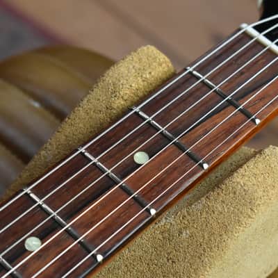 2006 Gibson Yamano Custom Shop Historic 1957 Les Paul Junior Reissue Faded Cherry – w/ OHSC, COA & Tags, Madagascan Rosewood image 18