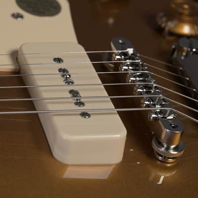 Gibson Les Paul Standard 50''s P90 GoldTop #232020125 image 12