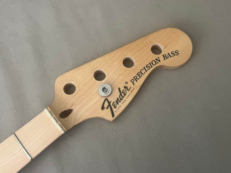 1973 - 1976 Fender Precision Bass Maple Neck - clean condition image 1