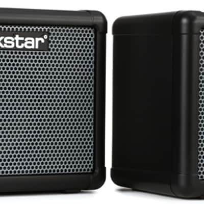 Blackstar Fly 3 Bass Stereo Pack 3-watt Bass Combo Amplifier and 3-watt Extension Speaker - Black image 8