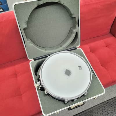 Rogers Tower 5x14" 8-Lug Wood Snare Drum with Case - Silver Sparkle Pearl image 13