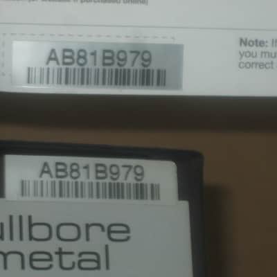 very lightly handled / mostly very clean MXR EMPTY BOX for M116 Fullbore Metal Distortion (NO pedal) + original Instructions & original Warranty / Registration (2010s-2020s) BOX: black cardboard with silver color MRX logo / LABELS: gray & black image 4