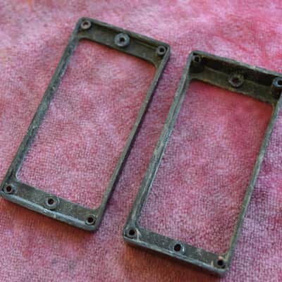 Vintage 1950's Gibson M-69 PAF Ring set w/ Screws & Springs FLAT BOTTOM Les Paul SG Custom Flying V image 11