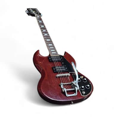 STUNNING VINTAGE Gibson SG Deluxe 1971 - Original Cherry Finish image 2