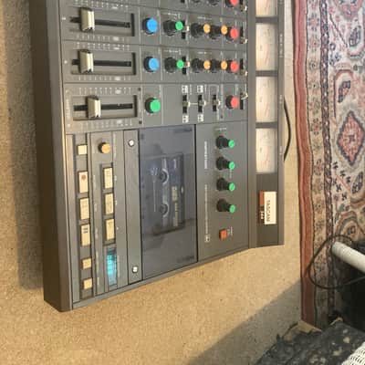 TASCAM 244 Portastudio 4-Track Cassette Recorder 1980s - Brown image 5