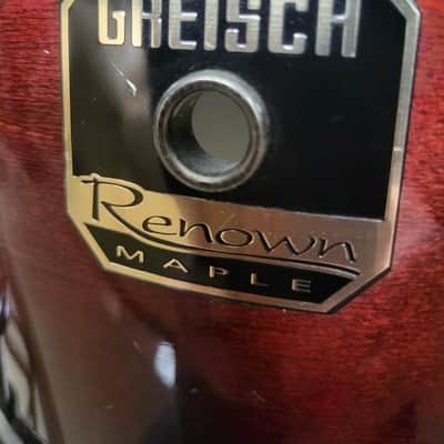 Gretsch Renown - 10" Dia.X 8" Deep,Tom,5 Lugs a Side,Cherry Burst image 7