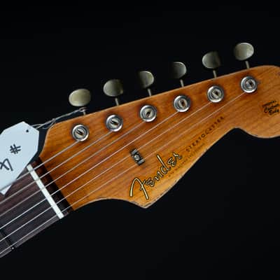 Fender Custom Shop Ltd. 60/63 Stratocaster NEW - Fiesta Red over Sunburst Heavy Relic image 4