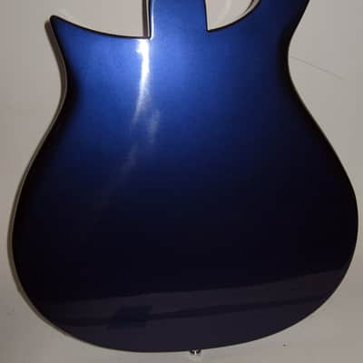 Rickenbacker 620/12 Midnight Blue Deluxe, 12 String, 21 fret, 2 pickups, wired for stereo 620/12 MID image 7