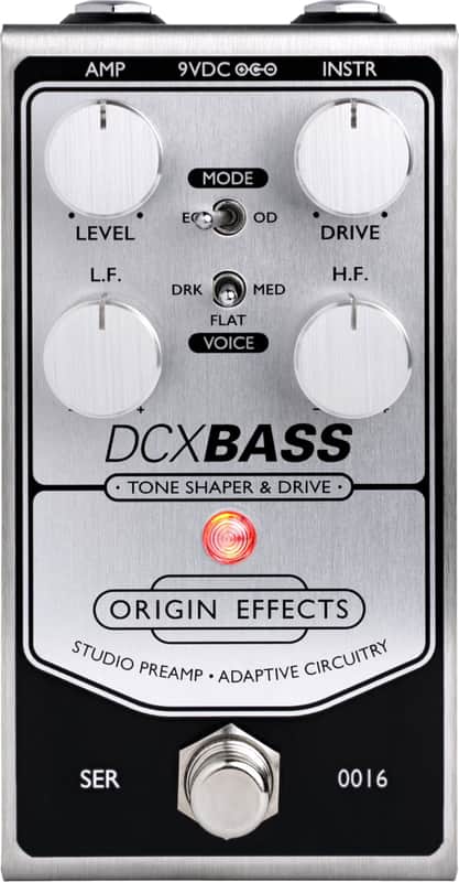 Origin Effects DCX Bass Preamp/Overdrive Bass Effects Pedal image 1