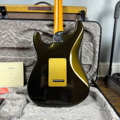 Fender American Ultra Stratocaster 2022 - Texas Tea image 5