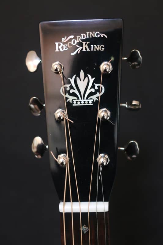 Recording King RD-27 Dreadnought Acoustic Natural | Reverb
