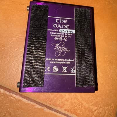 ThorpyFX The Dane Peter Honore Signature Overdrive / Boost 2010s - Silver / Purple image 6