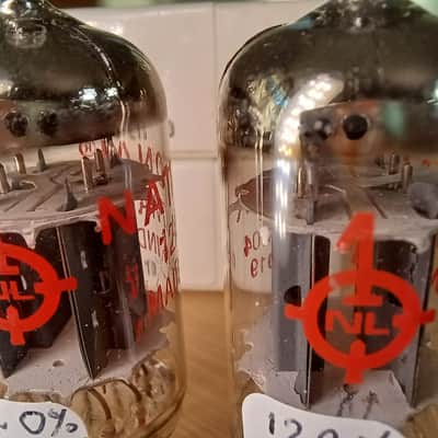 Perfect NOS NIB "INDIAN MULLARD" BEL ecc83 12AX7 WA matched pair SAME CODE ! Made in India EXTRA STRONG  Great preamp tubes, Orange Hiwatt Marshall image 7