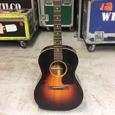 Wilco Loft Sale - Gibson Banner LG-2 1945 Sunburst w/ orig case owned by Jeff Tweedy image 1