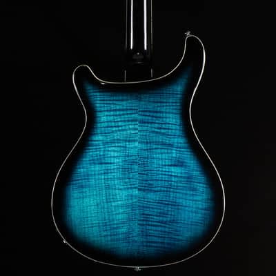 PRS SE Hollowbody II Piezo Peacock Blue Smokeburst (111) image 4