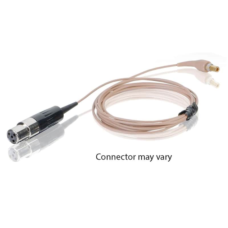 Countryman H6CABLETSL | H6 Headset Snap On Cables Shure Switchcraft TA4F Tan image 1
