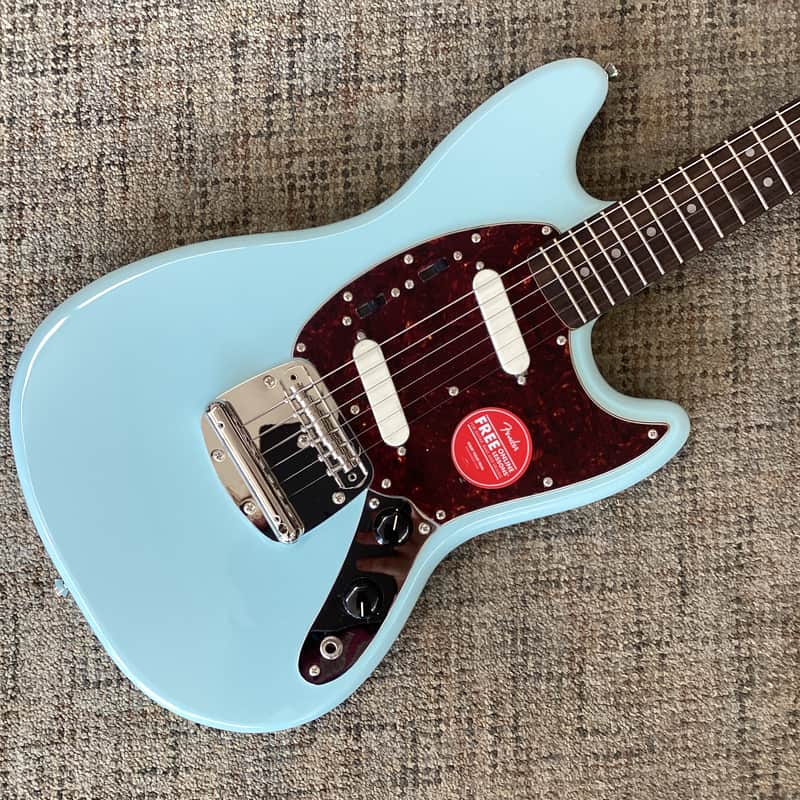 Squier Classic Vibe '60s Mustang 2025 in Sonic Blue image 1