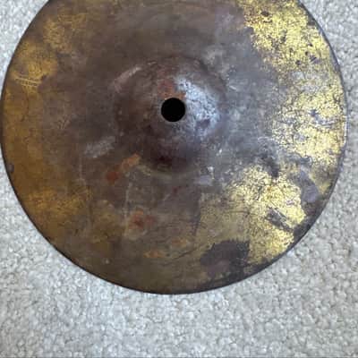 C.G. Conn One Vintage 7” Pan American Cymbal 20s 30s - Cu image 1