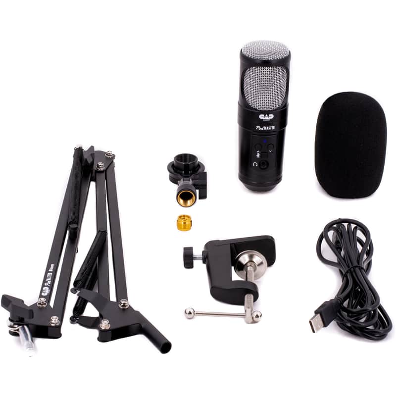 Mint CAD Audio PM1300 Podmaster Super-D USB Broadcast / Podcast Microphone image 1