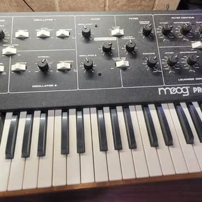 Moog Prodigy 32-Key Monophonic Analog Synthesizer 1979 - 1984 - Black