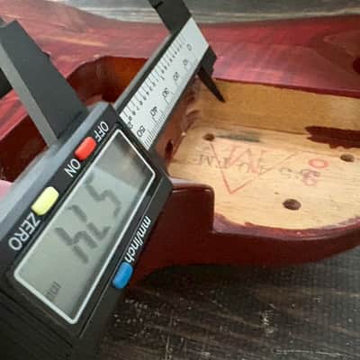 1993 Ibanez S540FM Body Mahogany Transparent Red Made in Japan image 18