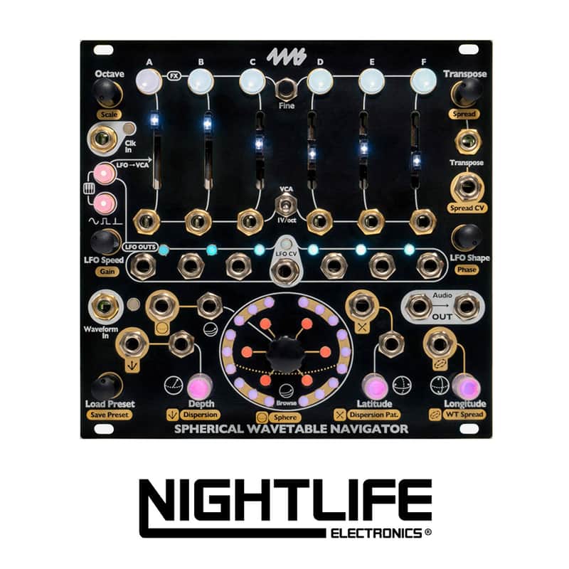 4MS Spherical Wavetable Navigator - Black image 1