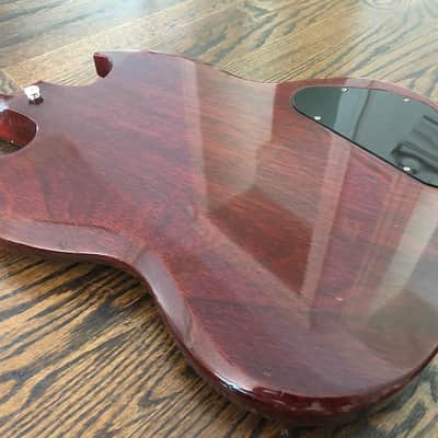 Gibson Left Handed EB-0 1971 Cherry Red with Gibson Gig Bag image 20