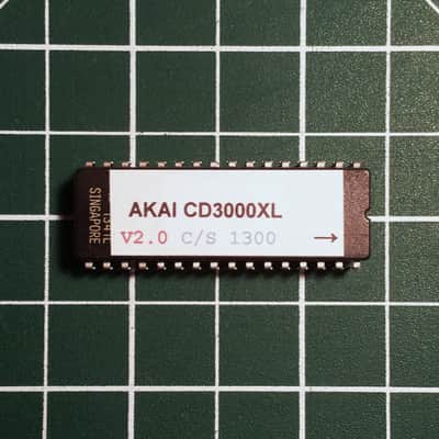 Akai CD3000XL Sampler OS v2.0 EPROM Firmware Upgrade kit