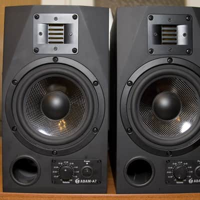 ADAM Audio A7 Active Nearfield Monitors (Pair) Black