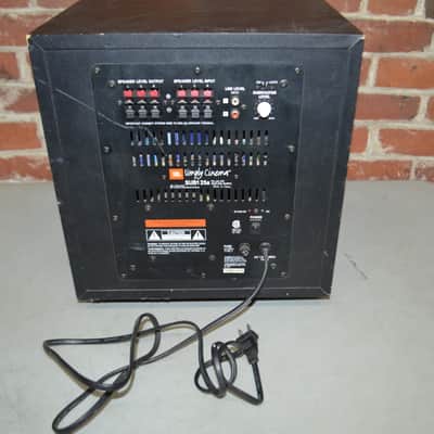 JBL SUB125a Simply Cinema Subwwofer  for use with SCS125a System- AS IS image 2