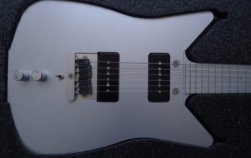 Obstructures 0.750 2016 clear solid aluminum guitar image 1