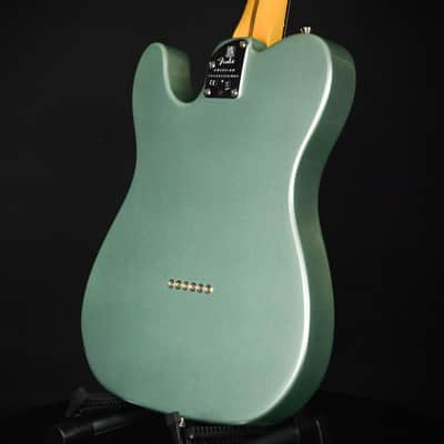 Fender American Professional II Telecaster - Mystic Surf Green Rosewood Fingerboard (US22107285) image 10