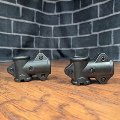 Alesis 1.5" Drum Rack T‑Clamps (Pair) – Command / Forge / Surge Compatible – Black – Heavy‑Duty Mounting Hardware image 5