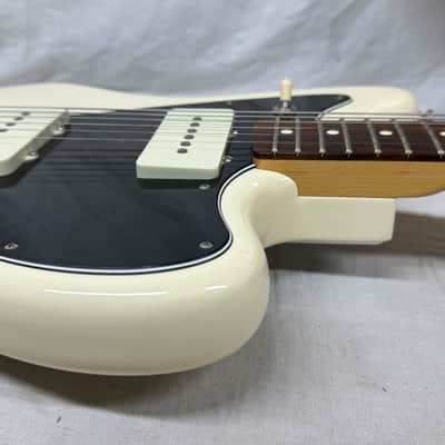 Fender 2016 Limited Edition American Special Jazzmaster Guitar with Bigsby Vibrato + Case 2016 - Olympic White / Rosewood fingerboard image 17