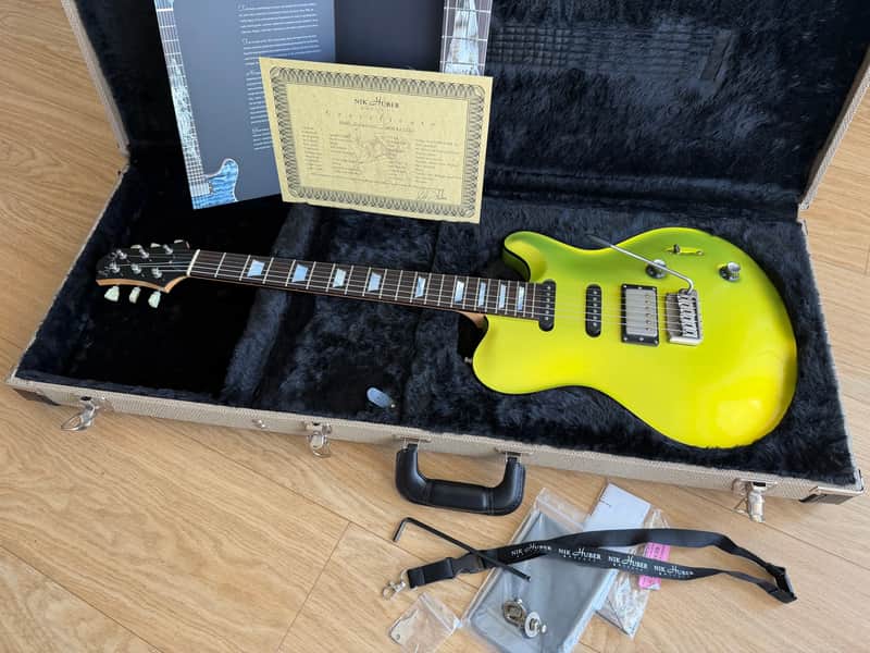 Nik Huber Dolphin 2023 - Custom Lime Green image 1