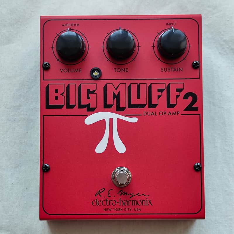 Electro-Harmonix / JHS Big Muff 2 Dual Op-Amp Fuzz 2025 Red image 1