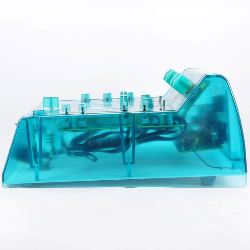 Vestax PMC-005A MKⅡ Blue Translucent Rare DJ Mixer Equipment Mk2