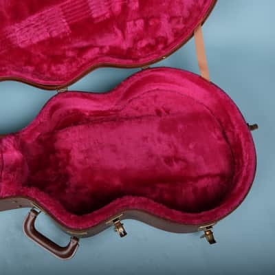 1980's Gibson USA Brown-Pink TKL Semi Hollowbody Guitar Case ES-335 Vintage image 8