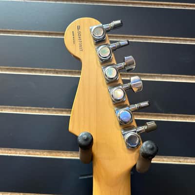 2004 Fender American Deluxe Fat Stratocaster HSS with Rosewood Fretboard, Montego Black image 19