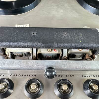 Ampex 350 / 351 Reel To Reel Transport Magnetic Tape Recorder w/ Original Case image 7