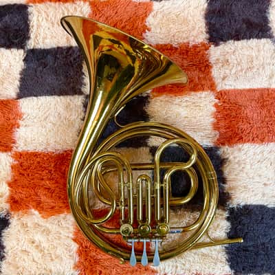 King Cleveland Single French Horn Key Of F With Case (Plays Great!) image 2