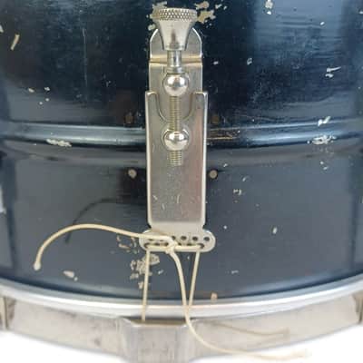Gretsch Broadkaster 6.5x14"Snare Drum Vintage 30s Nickel over Brass NOB Shell US image 5