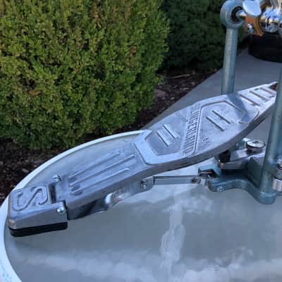 COOL & QUIET! Refurbished Vintage Slingerland Tempo King bass drum pedal leather strap for set kit w/ Ludwig beater image 2