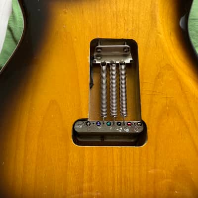 Tandler Stratocaster Kloppmann SSH Strat Custom Shop 2012 - two tone sunburst image 13