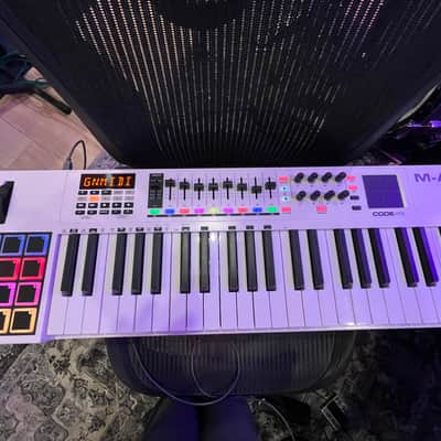 M-Audio Code 49 USB MIDI Keyboard Controller 2010s - White