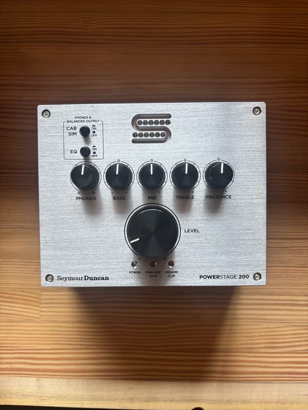 Seymour Duncan PowerStage 200 200-Watt Pedalboard Guitar Amp 2020 - Present - Silver image 1