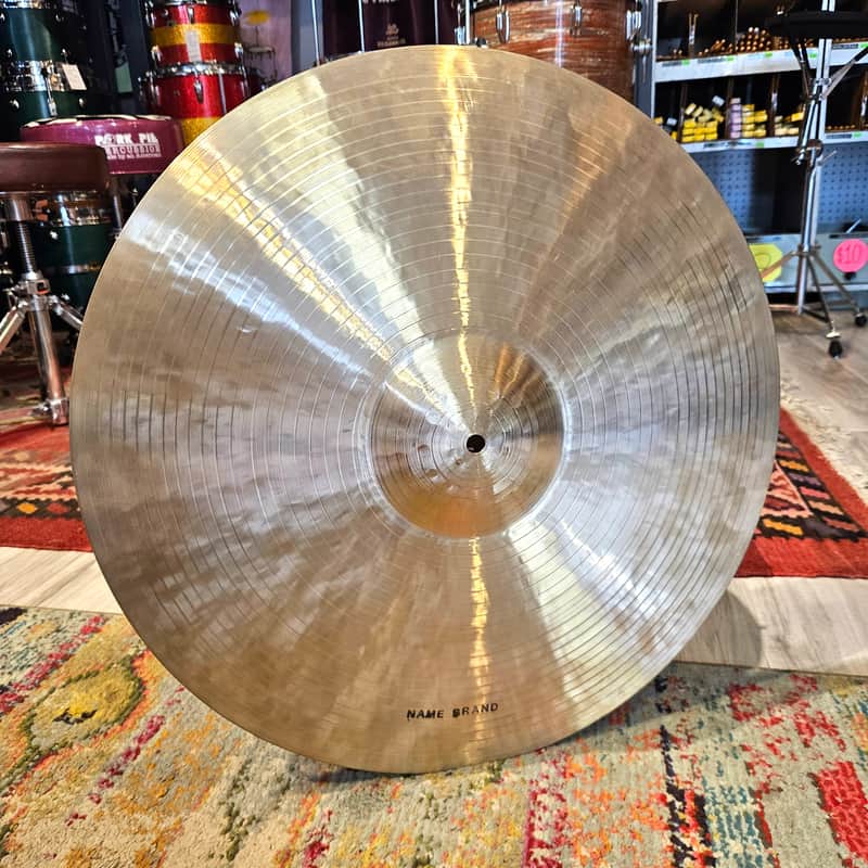 Name Brand 20" Boutique Ride Cymbal 2100g image 1